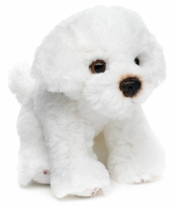 Peluche bichon maltais assis Uni Toys