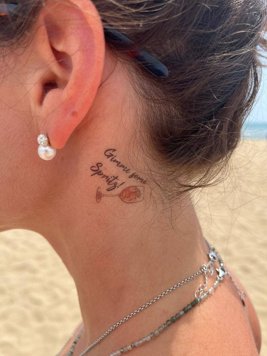 Spritz temporary tattoos