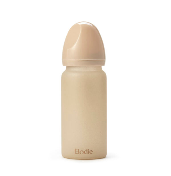 Khaki pure glass bottle