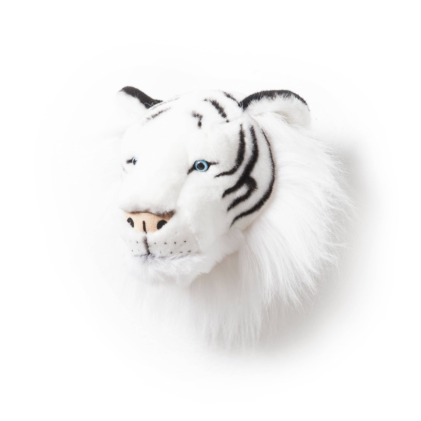 Albert the White Tiger Plush Wall Decoration