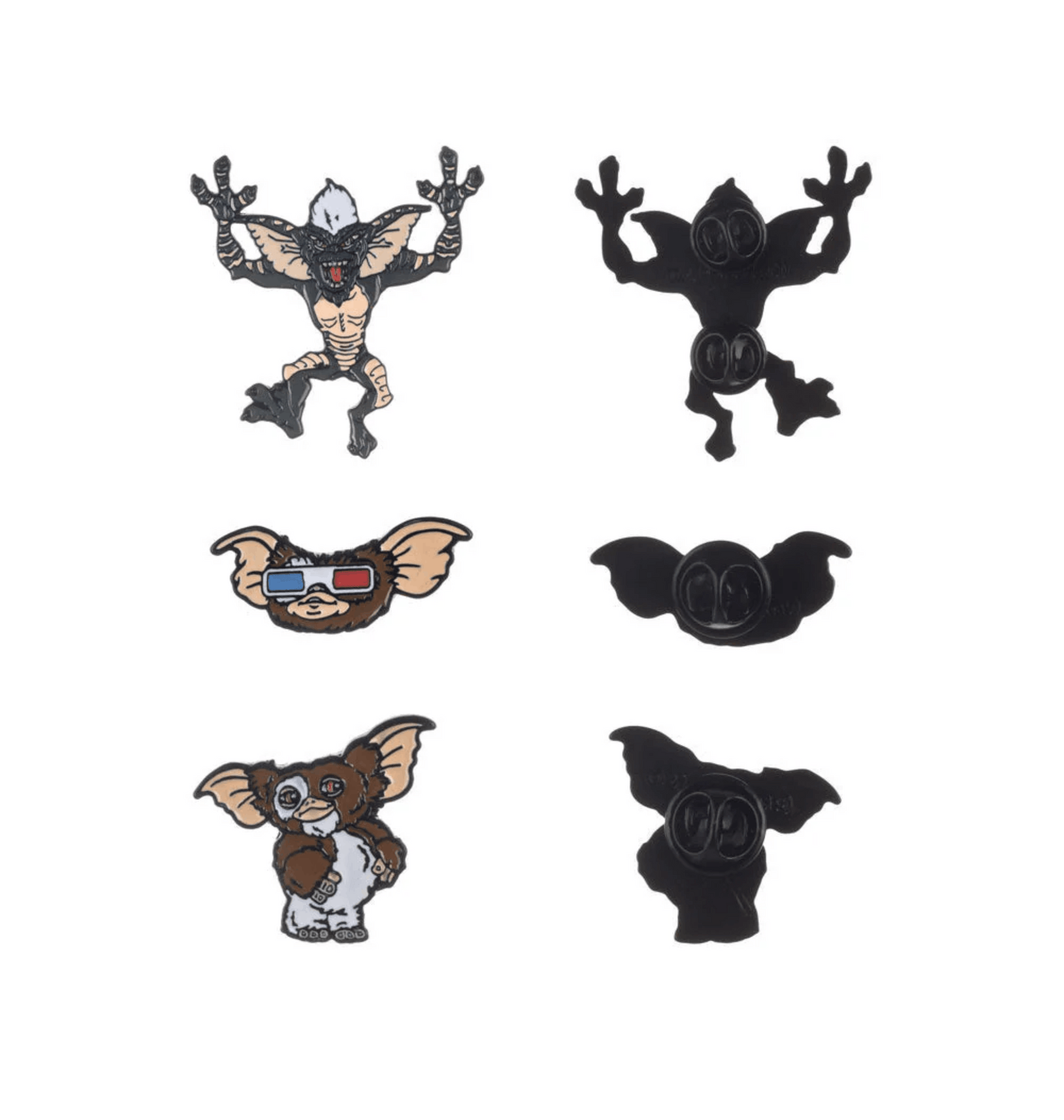 Set de 3 pins Gremlins