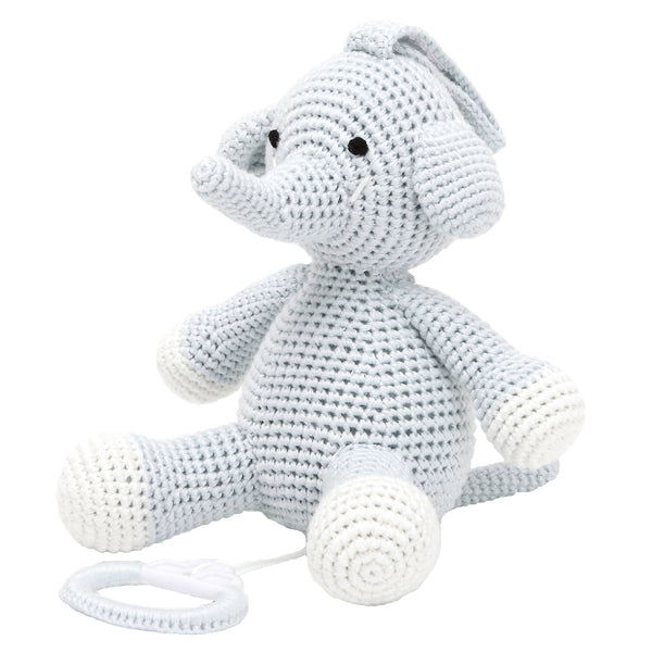 Music Box - Soft Blue Elephant