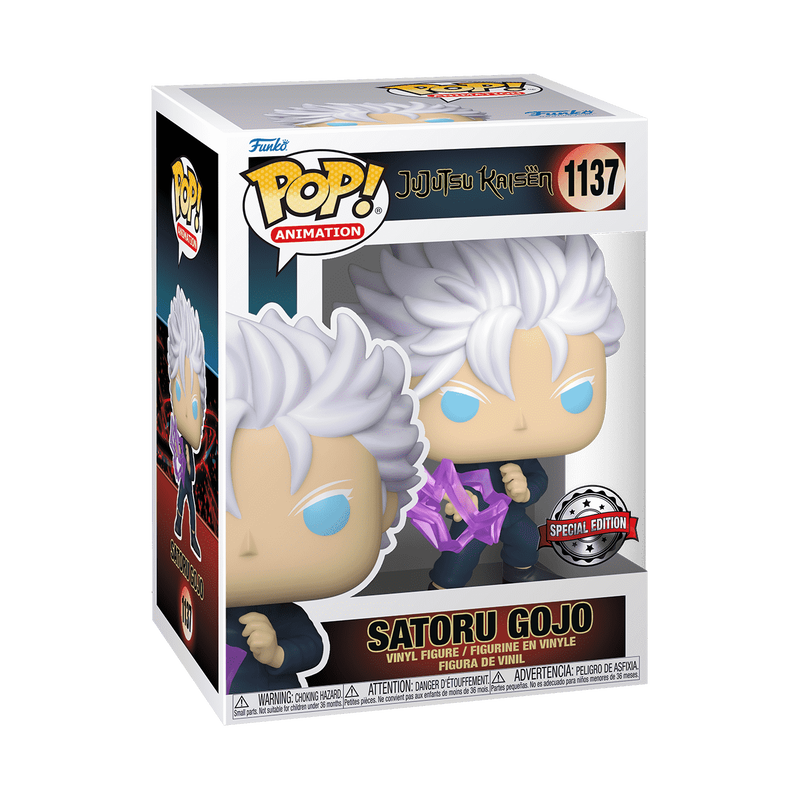 pop satoru gojo unmasked with hollow purple 1137