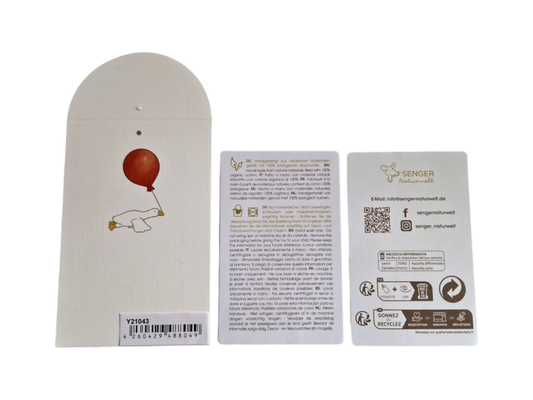 Large hand warmer in the shape of a cuddly seagull