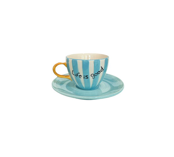 “Life is Good” mug