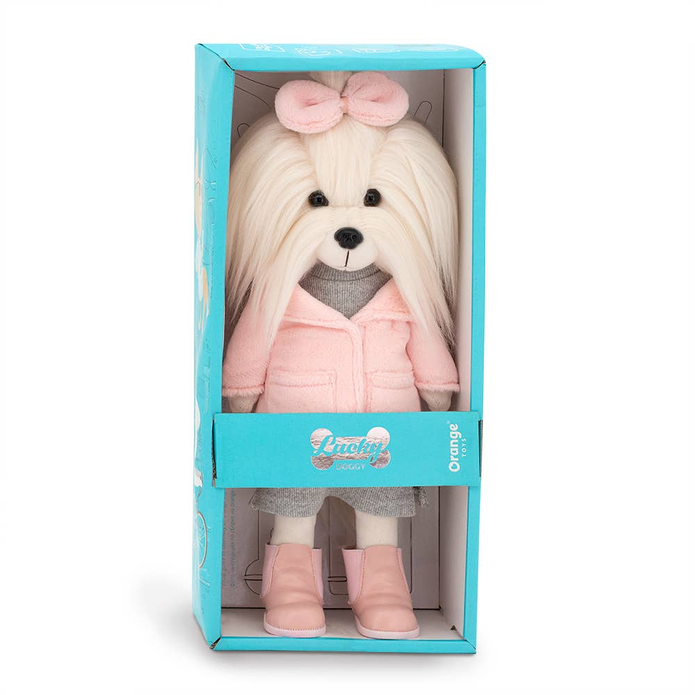 Lucky Mimi Dog Doll: Winter Fashion - 38cm