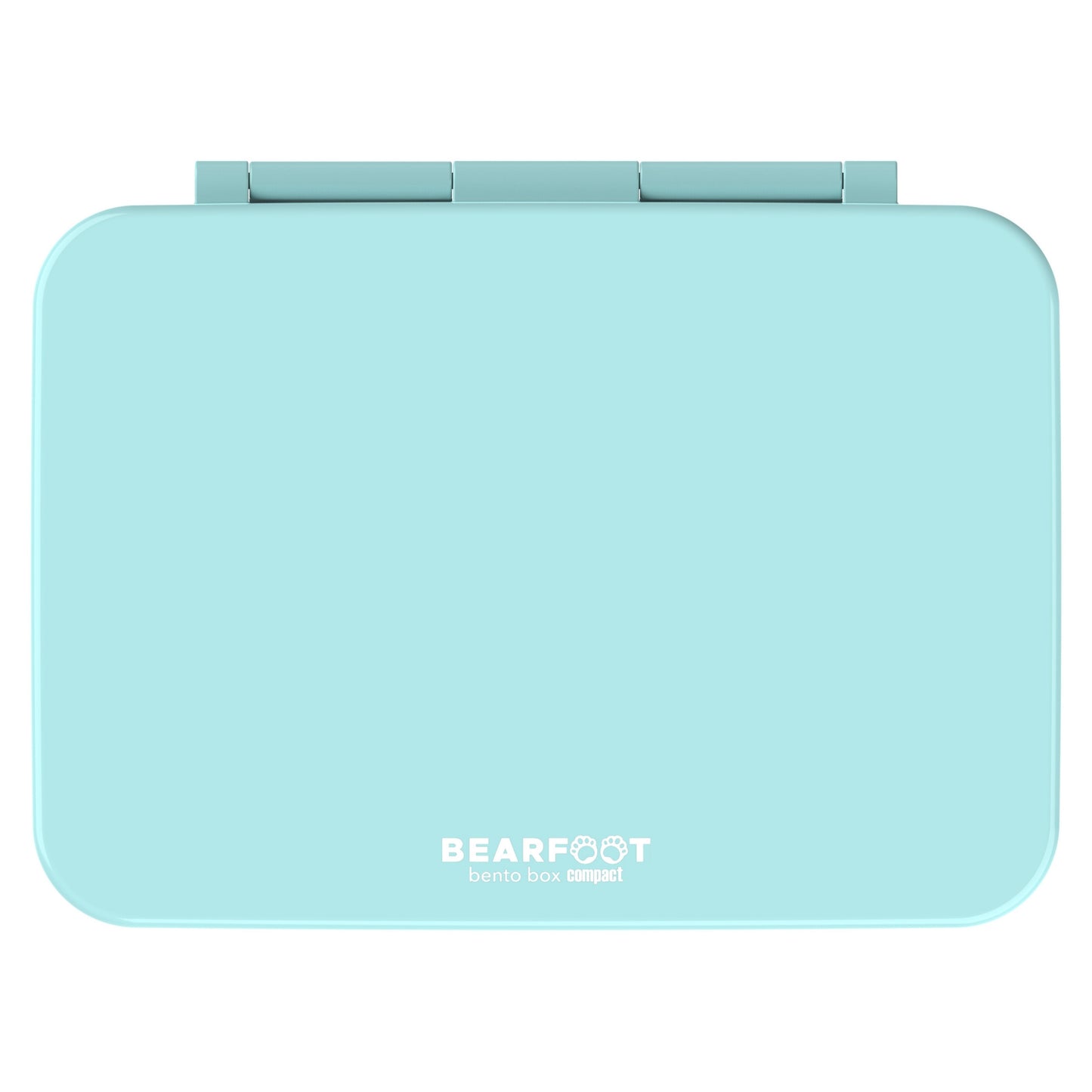 Lunch box with compartments, lightweight & leak-proof - mint