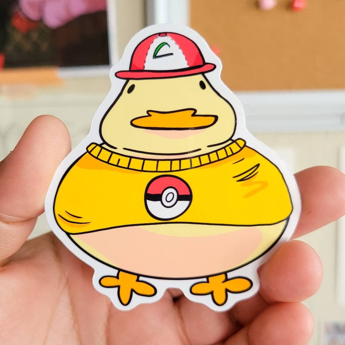 Pokemon Pato Duck Sticker