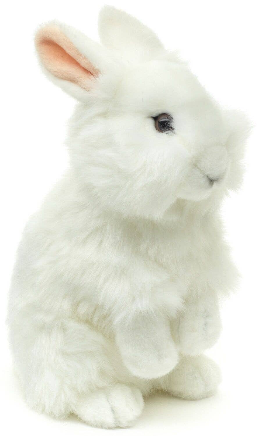 Peluche lapin lionhead st. blanc Uni Toys