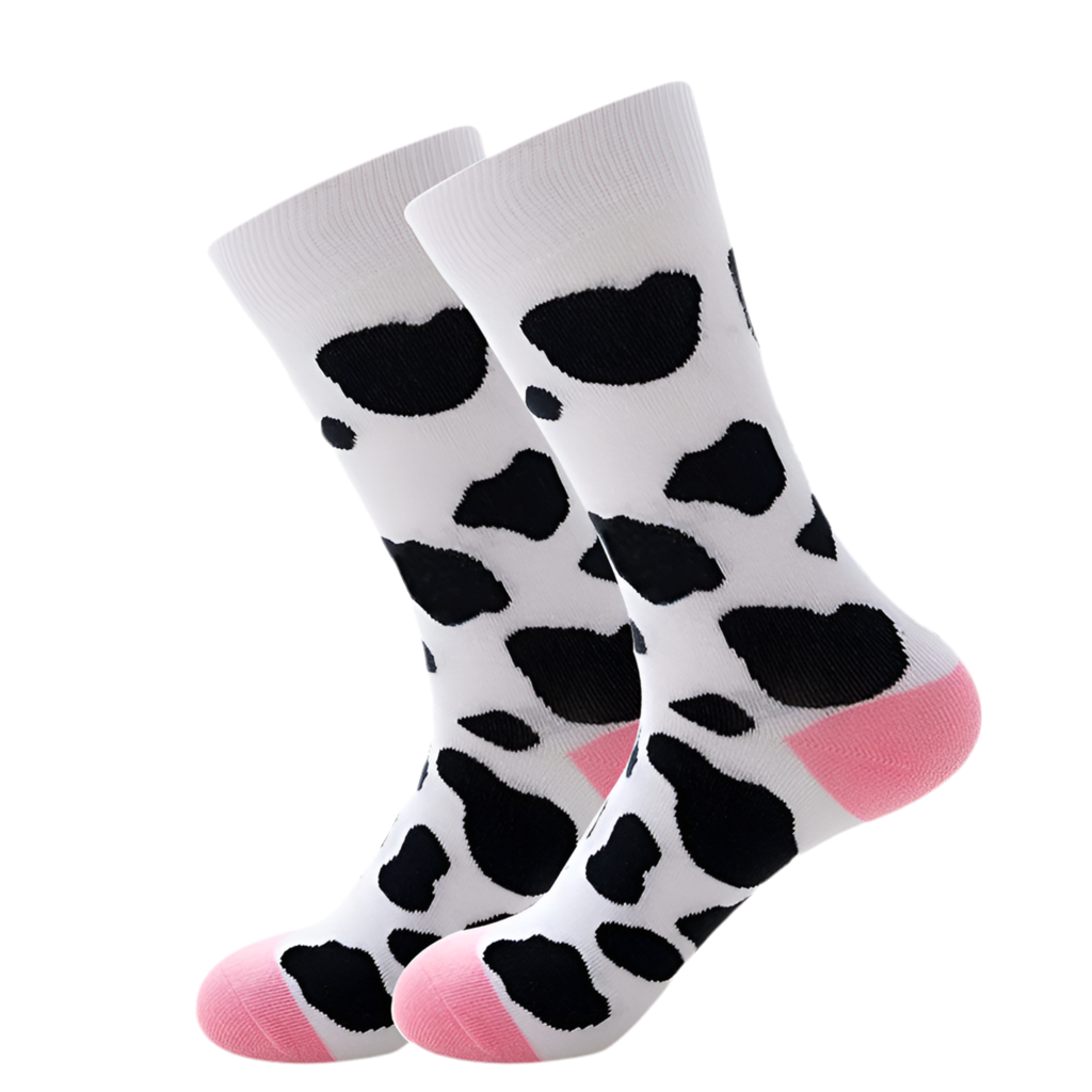 chaussettes taches de vache mrcol