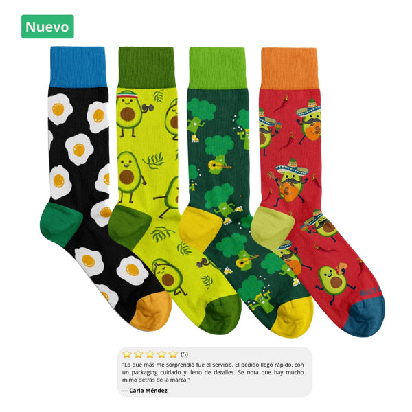 Pack Chaussettes Breakfast 🥑🍳🥦