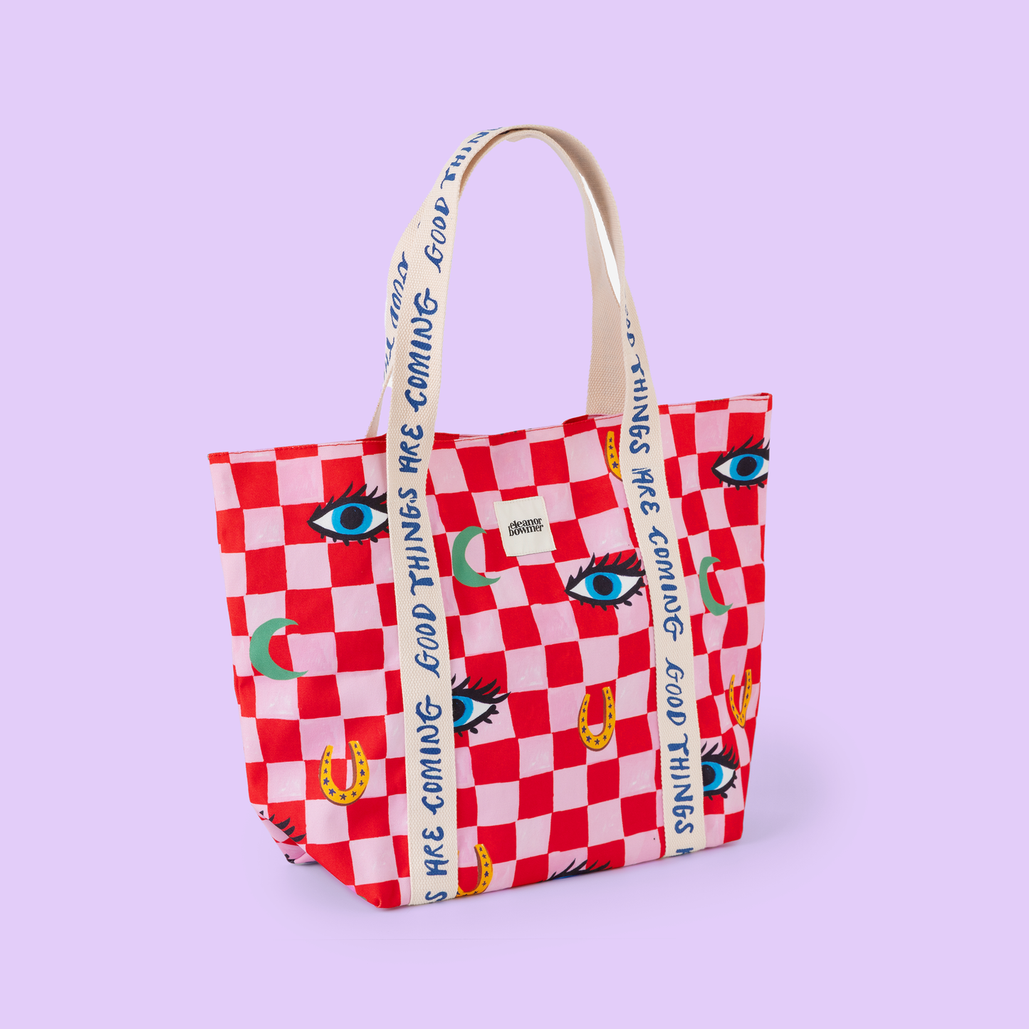 check icon tote bag
