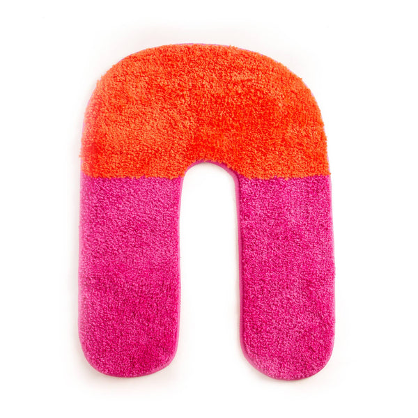 Tapis de Bain "u" Rose Helio Ferretti Vue 1