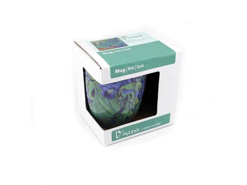 Van Gogh Iris mug, gift-boxed