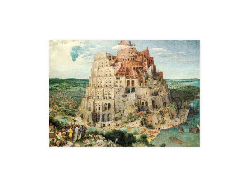 Torchon Bruegel Tour de Babel