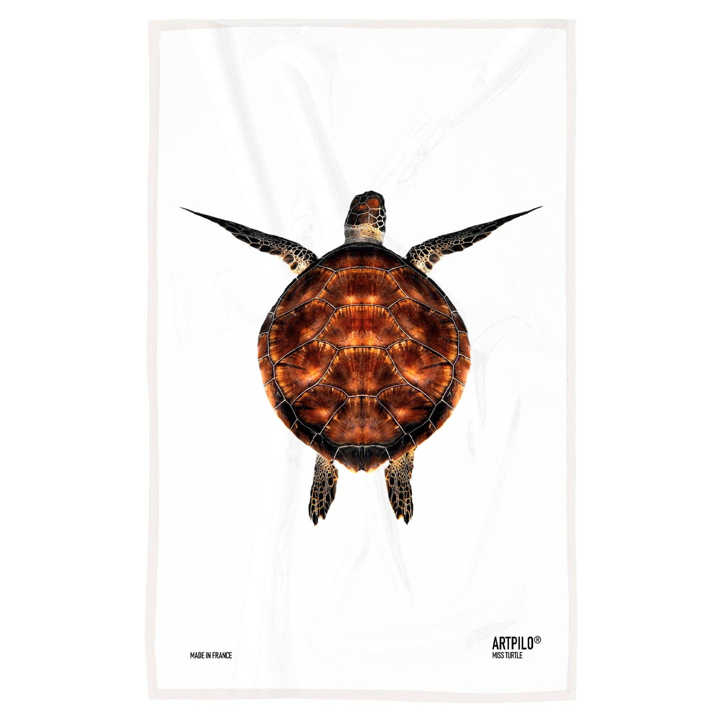 Miss Turtle Dishcloth