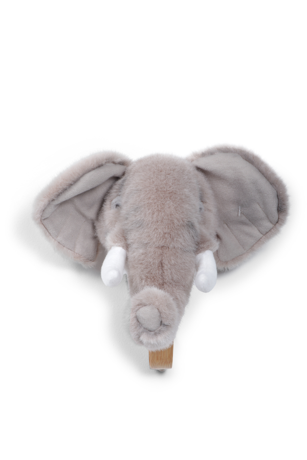 Porte-manteau peluche éléphant - Wild & Soft