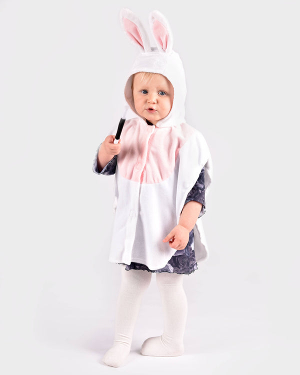 Bunny mini cape 86-110 cm for children aged 1 to 4 years