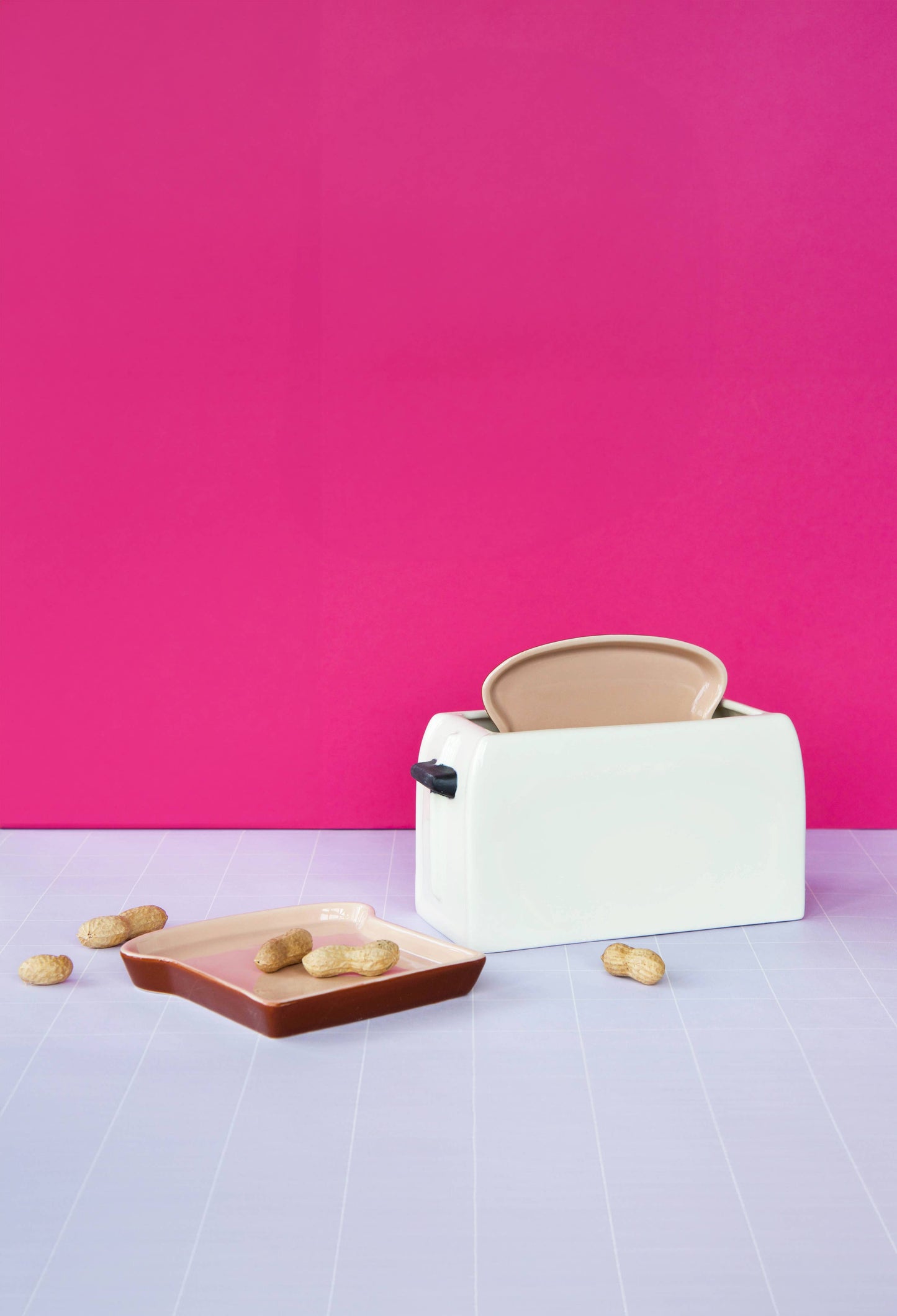 Set di due piatti per toast