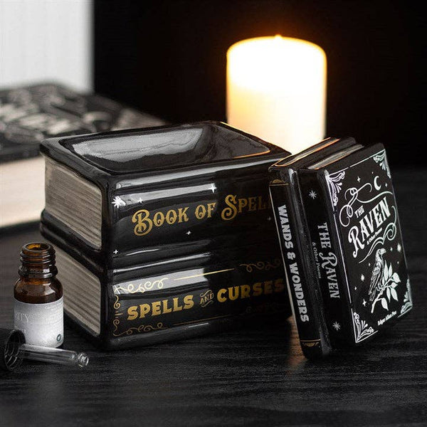 Gothic Spellbook Oil Burner and Wax Warmer