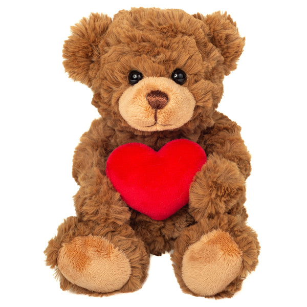 Peluche Teddy Marron avec Cœur – 20 cm - Teddy Hermann