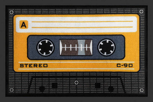Tapis de sol Cassette/Tape orange