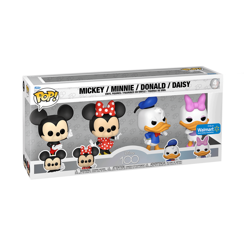 Funko Pop! Disney Mickey & Friends 4-Pack