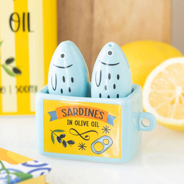 Salière et poivrière Sardines – vue 2