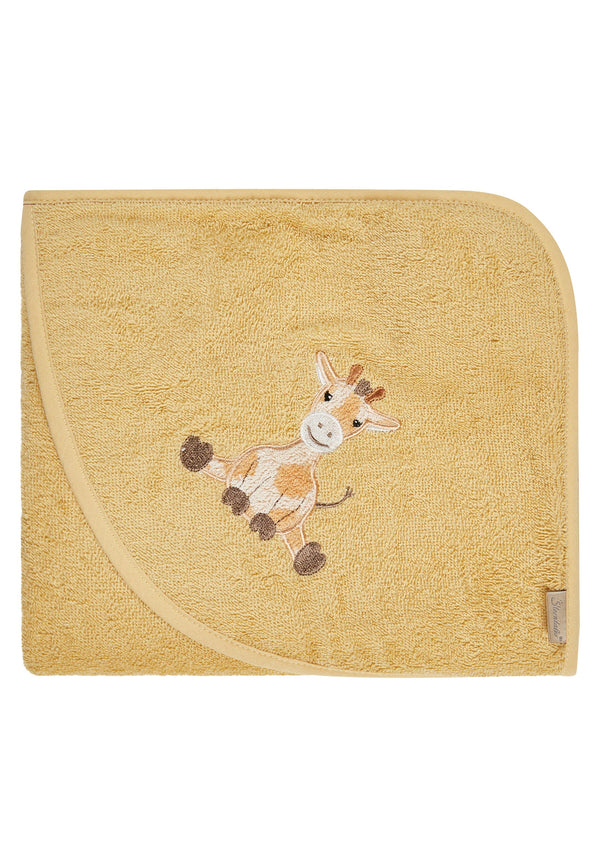 Kaya Giraffe Hooded Towel 80x80cm