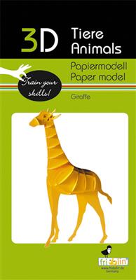3D Paper Model - Giraffe
