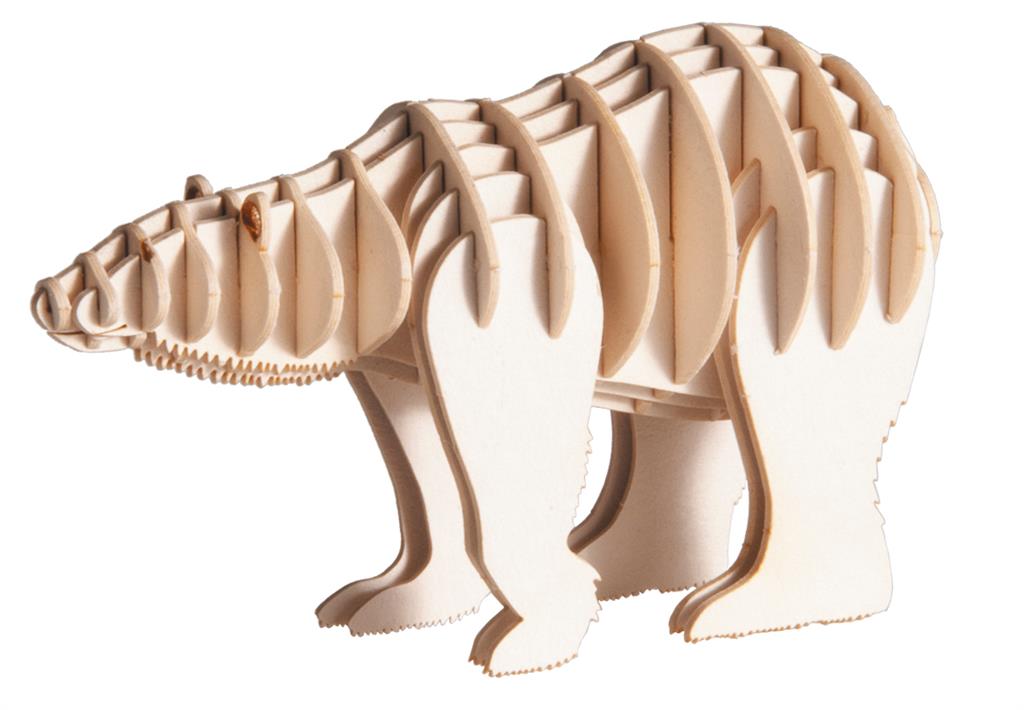 3D Paper Model - Polar Bear
