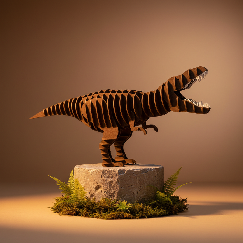 3D Paper Model - T-Rex