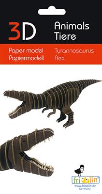 Modèle En Papier 3D - T-Rex