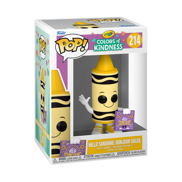 Funko Pop! Crayon Jaune (Hello Sunshine)