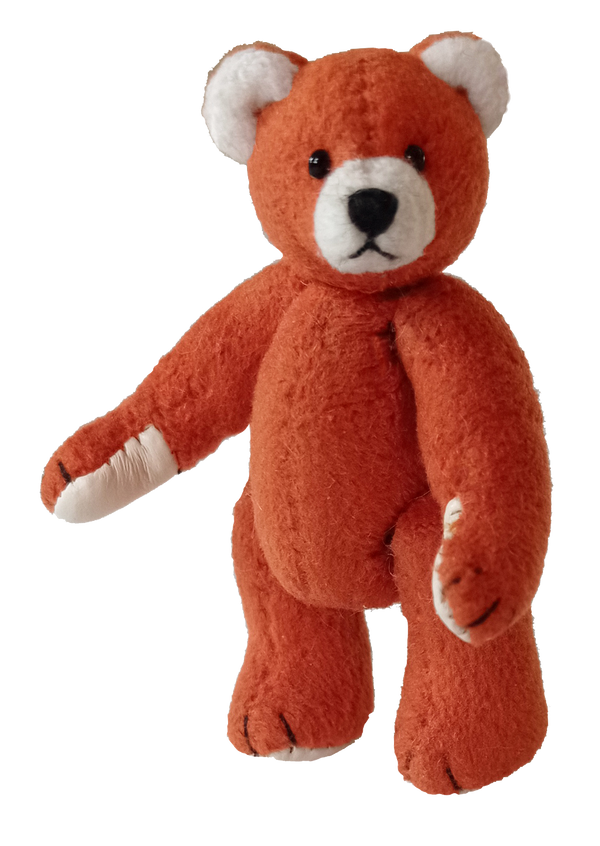 Ours Miniature Teddy Terracotta – 6 cm – Objet de Collection - Teddy Hermann