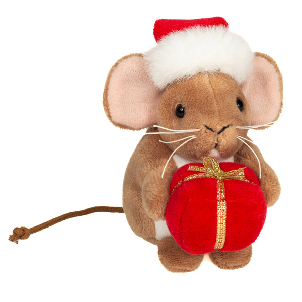 Christmas Mouse Plush Toy with Gift