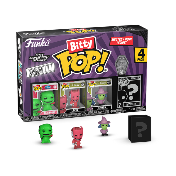 bitty pop the nightmare before christmas 4 pack series 1