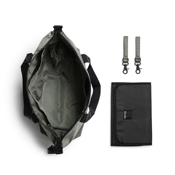 Green changing bag