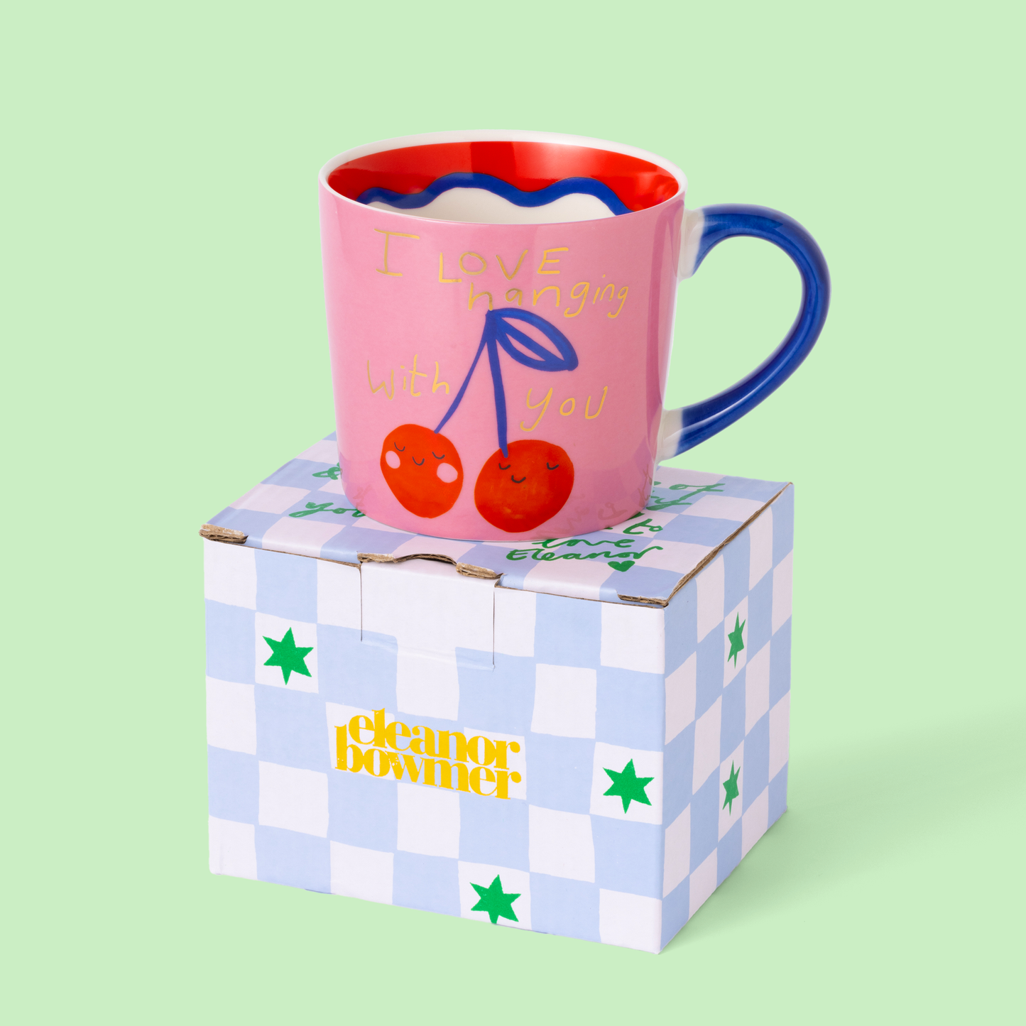 Mug Cerises « J’aime sortir avec toi »
