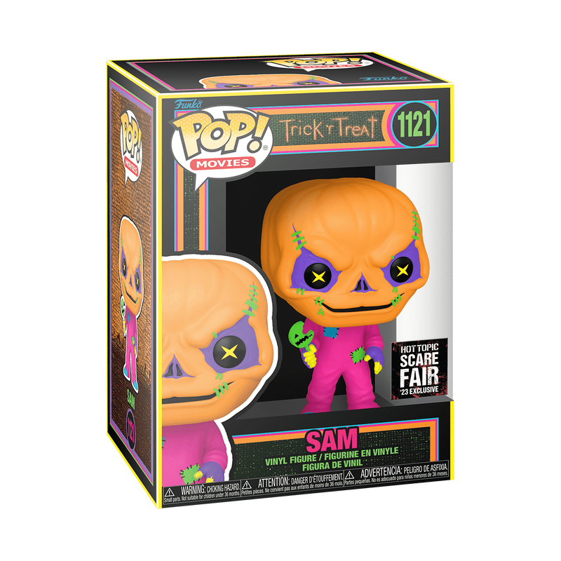 Pop! Sam avec sucette (Black Light)