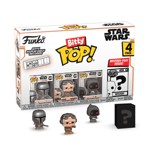 Funko Bitty Pop! Star Wars: The Mandalorian 4-Pack Series 2