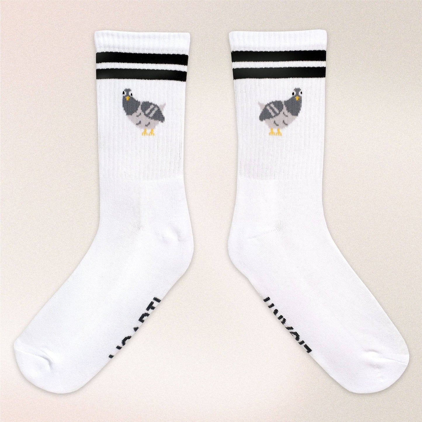Sports socks – Claude the pigeon
