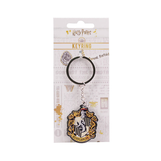 Harry Potter Keychain - Hufflepuff Crest