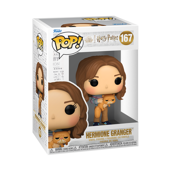 Funko Hermione avec Pattenrond – Harry Potter