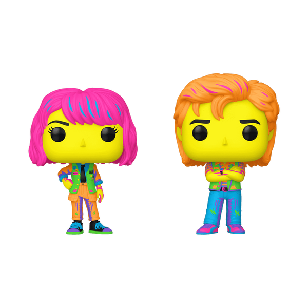 Funko Pop! Robin & Steve 2-Pack (Black Light) – Stranger Things