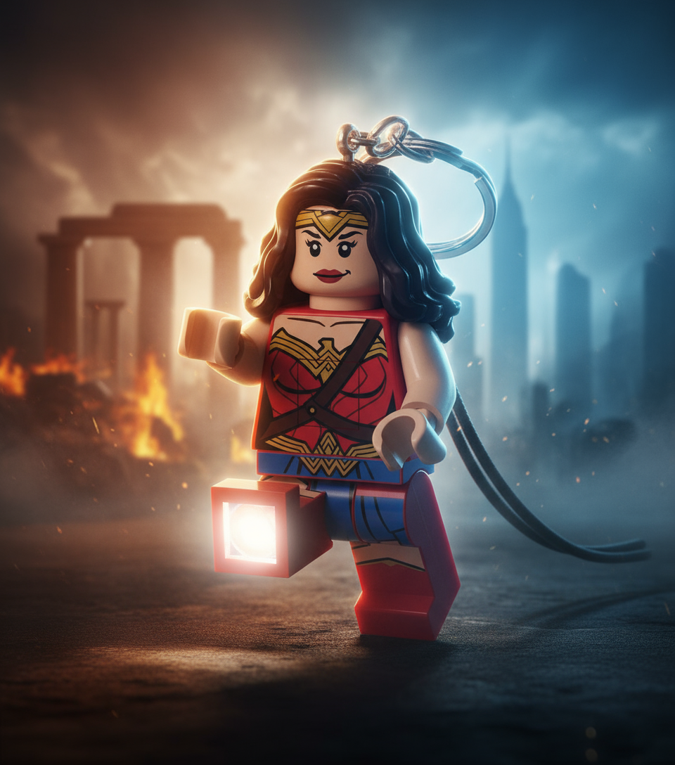 LEGO DC Keychain - Wonder Woman