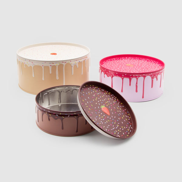 Boîtes de conservation pour gâteaux