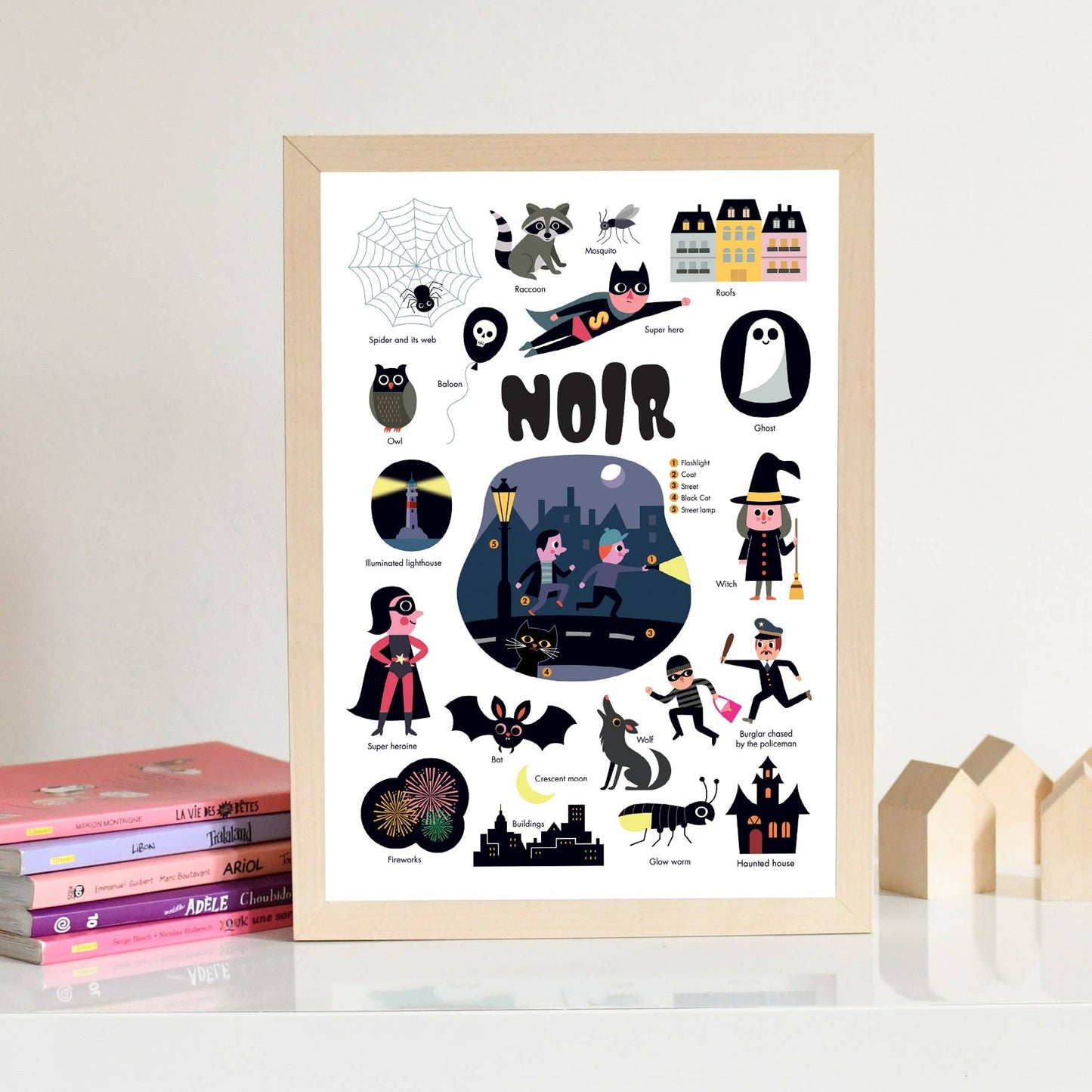 Bouh - Affichette en sticker - 4+