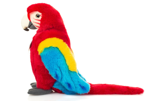 Peluche Perroquet Ara Rouge - Teddy Hermann