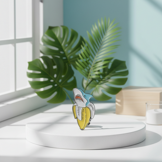 Banana Shark Pin
